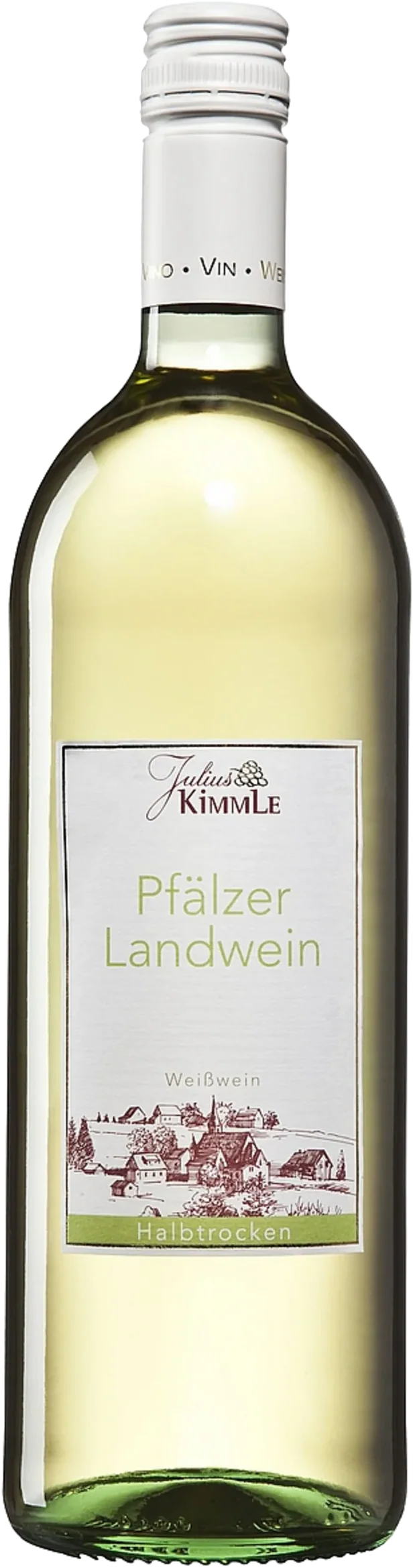 Pfälzer Landwein Weiß Halbtrocken - 1,00 l