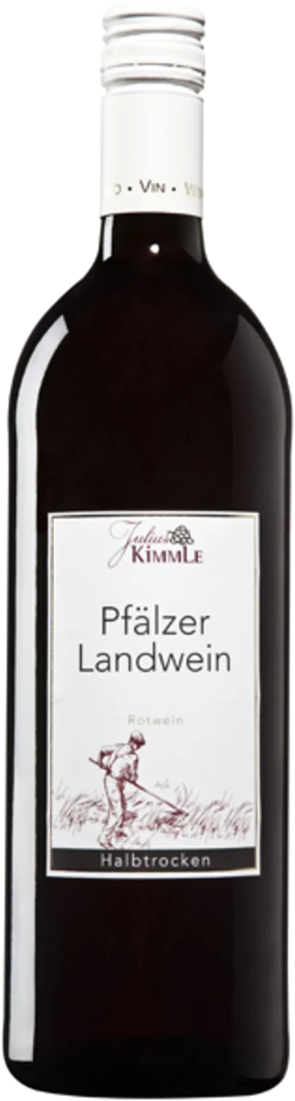 Pfälzer Landwein Rot Halbtrocken - 1,00 l