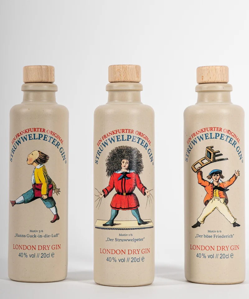 Struwwelpeter London Dry Gin 0,2L Minis