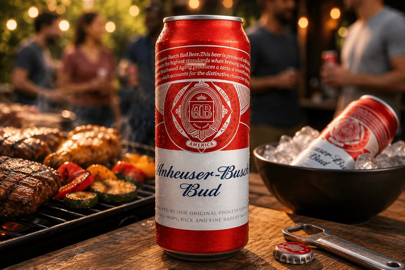 Bud Beer Dose – Amerikanisches Lagerbier mit 5% Vol.