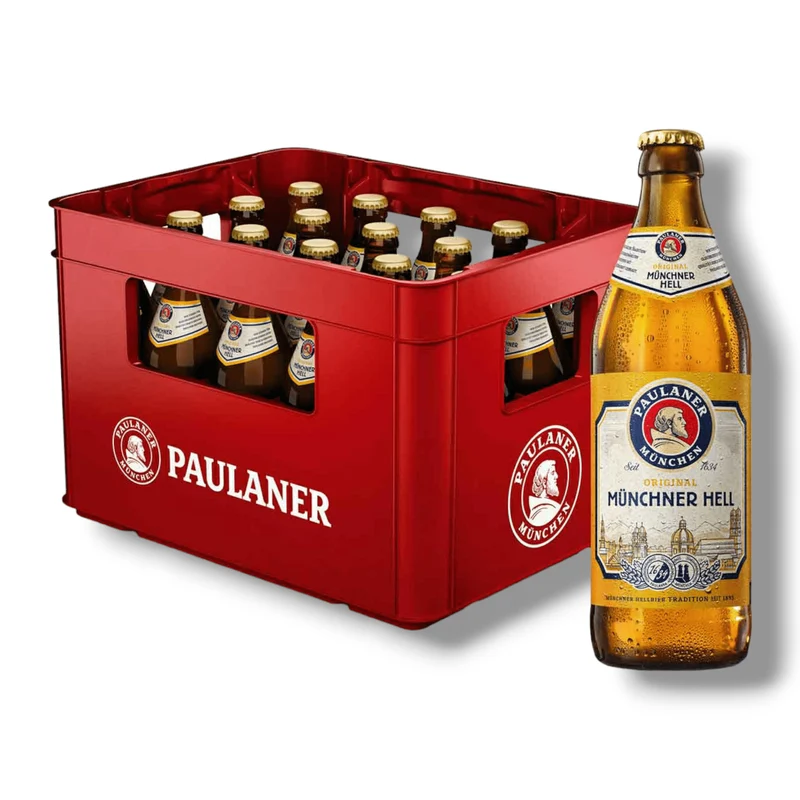 Paulaner Münchner Hell 0,5l- Lager mit 4,9% Vol.