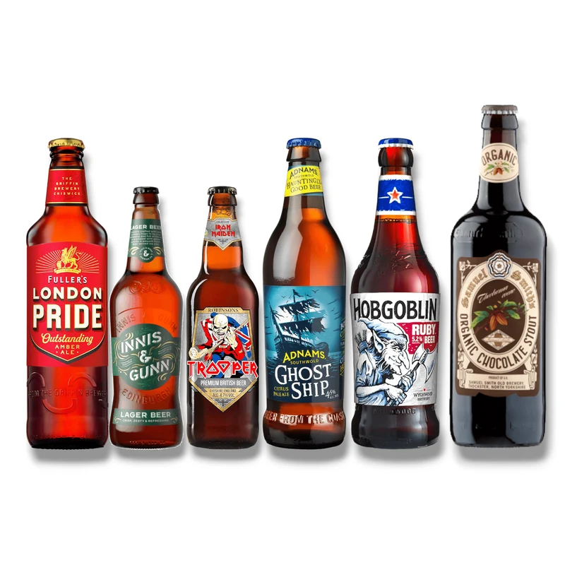 Großbritannien Bierpaket – 6 britische Bierspezialitäten