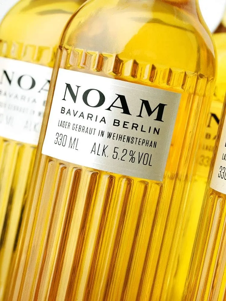 NOAM Bavaria Berlin Lager 0,34l- unfiltriertes Bier mit 5,2% Vol.