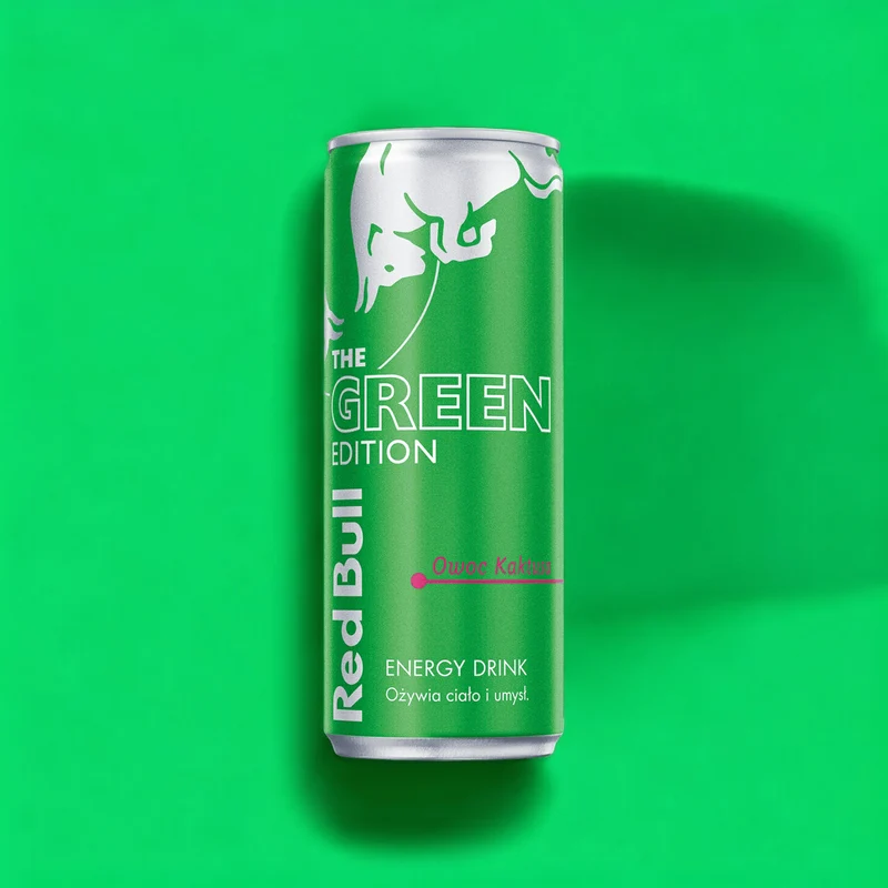 Red Bull Energy Drink Kaktusfrucht – The Green Edition – Dose 250 ml