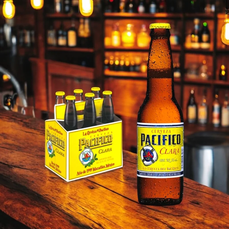 Pacifico Clara 0,35l – Mexikanisches Lagerbier 4,5 % Vol.