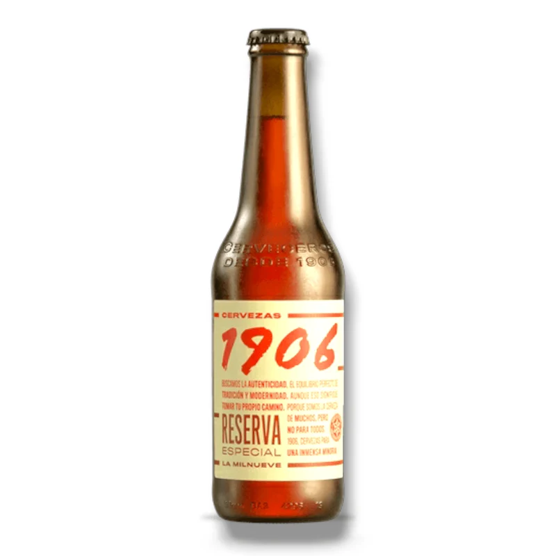 Estrella Galicia 1906 Reserva Especial 0,33l - Bockbier aus Spanien mit 6,5% Vol.