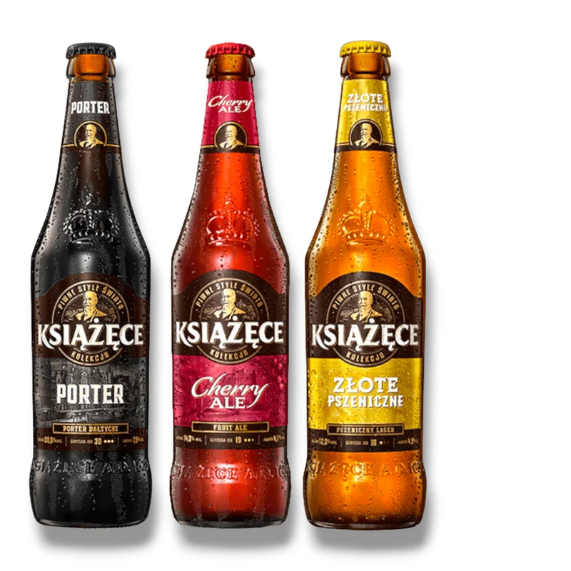 Książęce Mix - Baltic Porter, Cherry Ale & Ciemne Łagodne 0,5l