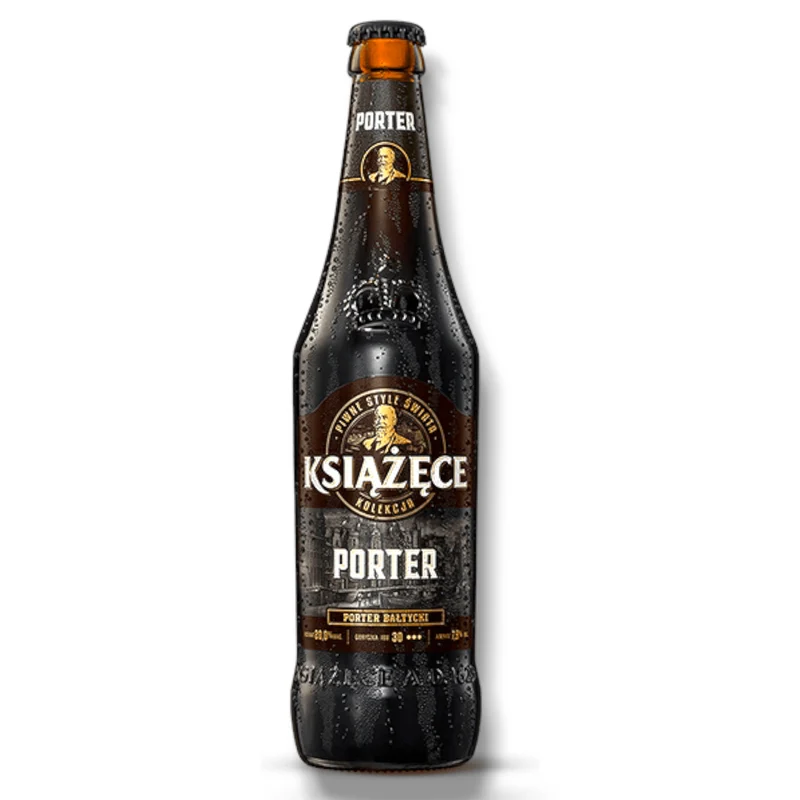 Książęce Baltic Porter 0,5l- Schwarzbier aus Polen mit 8% Vol.