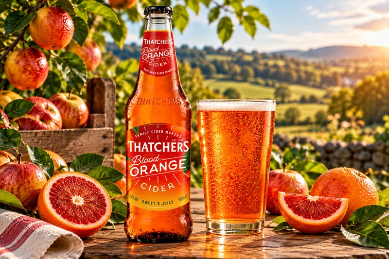 Thatchers Blood Orange 0,5l – Fruchtcider 4,0 % Vol.