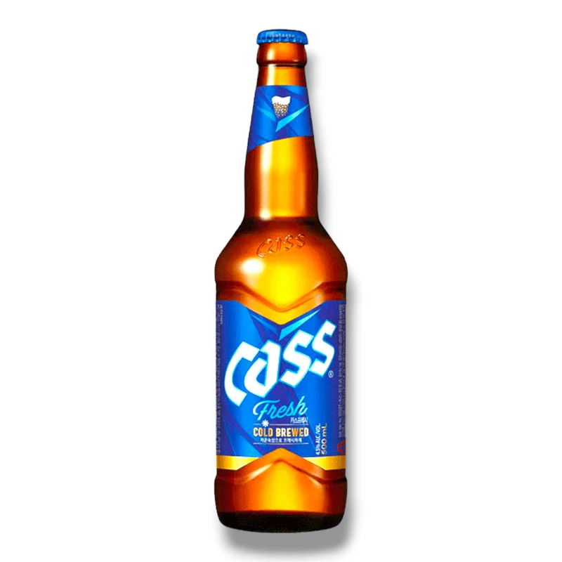 Cass Fresh 0,33l – Das erfrischende Lagerbier aus Südkorea mit 4,5% Vol.