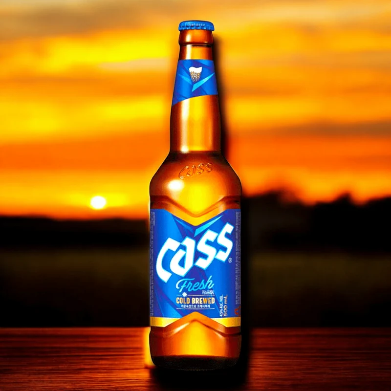 Cass Fresh 0,33l – Das erfrischende Lagerbier aus Südkorea mit 4,5% Vol.