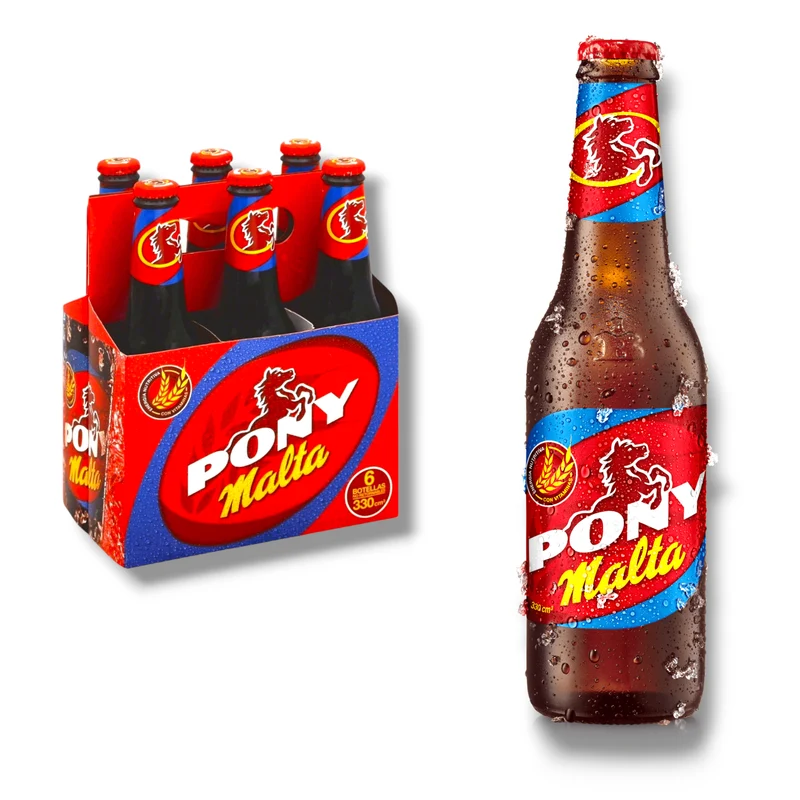 Pony Malta 0,33l- Das Malzgetränk aus Kolumbien