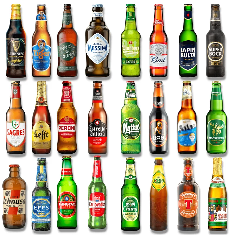24 internationale Biere – Biermixpaket „Reise um die Bierwelt“