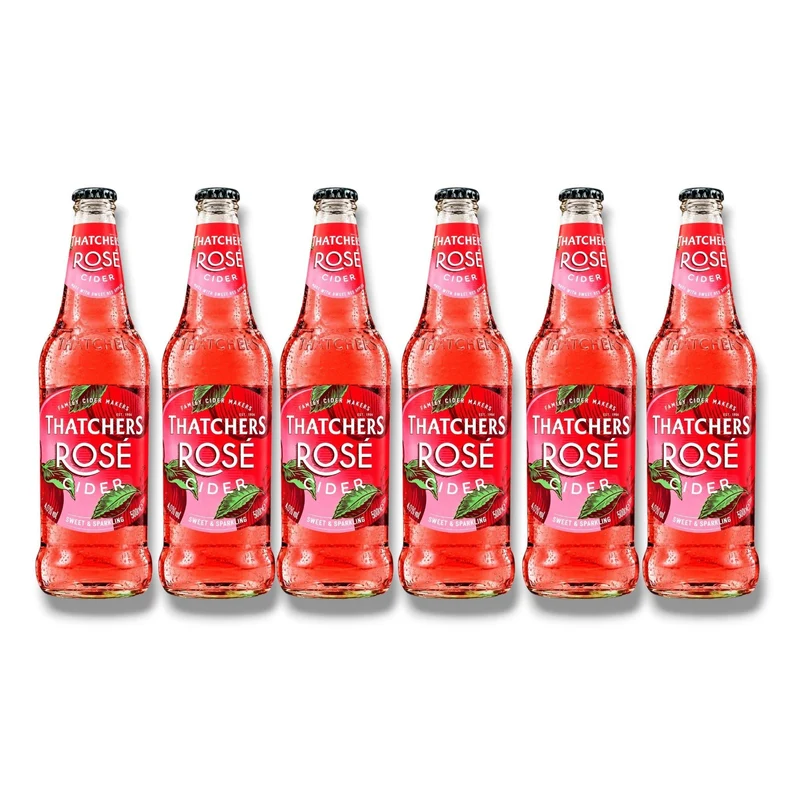 Thatchers Rosé 0,5l – Rosé Cider 4,0 % Vol.