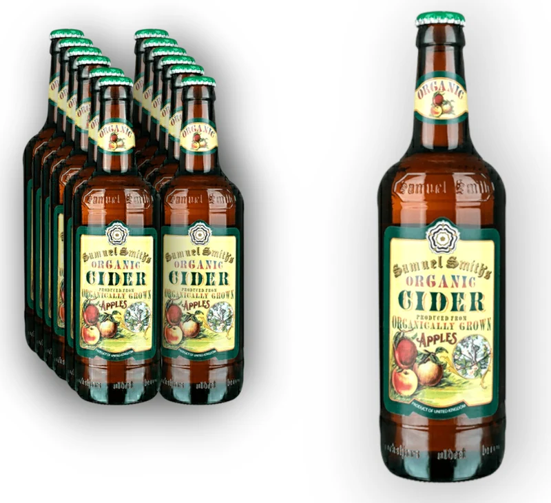 Samuel Smith Organic Cider Apple 0,55l – Bio Apfelwein 5 % Vol.