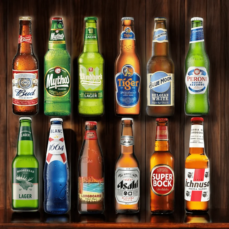 Internationales Bierpaket – 12 Biere aus aller Welt
