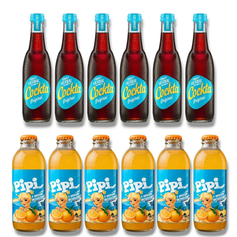 Pipi & Cockta Mix – Kroatische Kult-Limonaden im Probierpaket