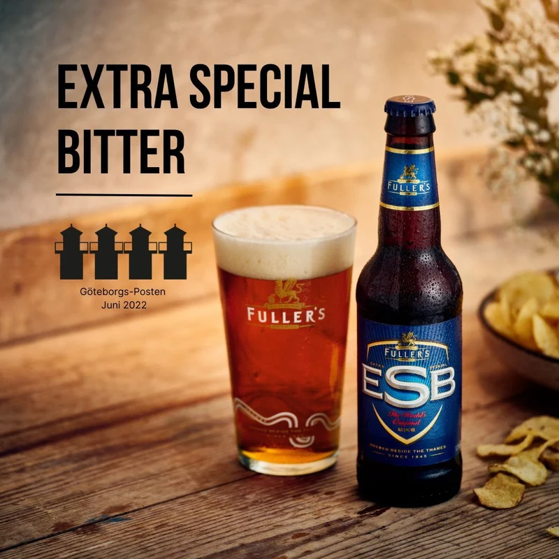 Fuller's Extra Special ESB 0,5l - Extra Special Bitter mit 5,9% Vol. aus England- Champion Ale