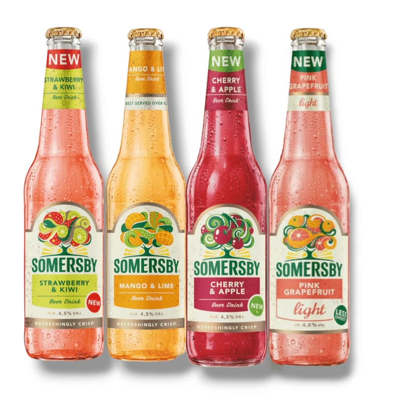 Somersby Mixpaket – 4 fruchtige Sorten