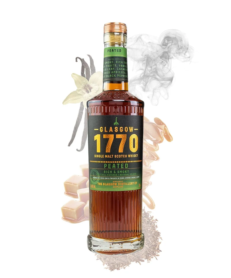 1770 Glasgow Single Malt Peated Rich & Smoky