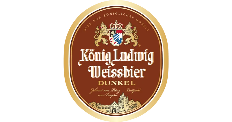 König Ludwig Weissbier Dunkel 0,5l- Der vollmundige Genuss aus Bayern