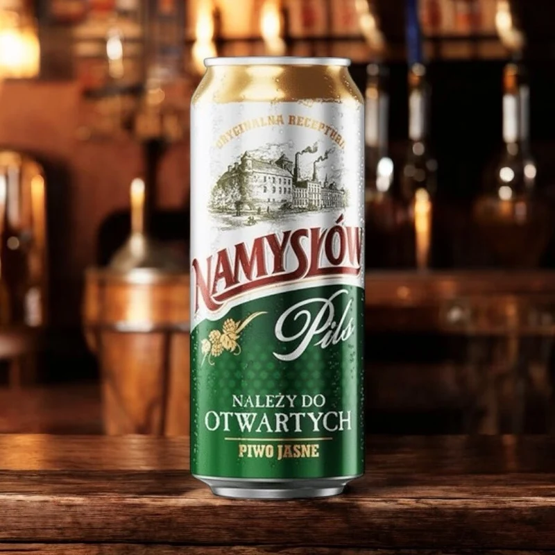 Namysłów Pils 0,5l Dose – Polnisches Pils 5,8 % Vol.