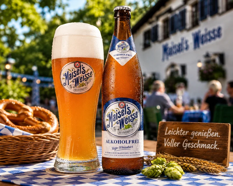 Maisel’s Weisse Alkoholfrei 0,5l – Alkoholfreies Hefe-Weißbier