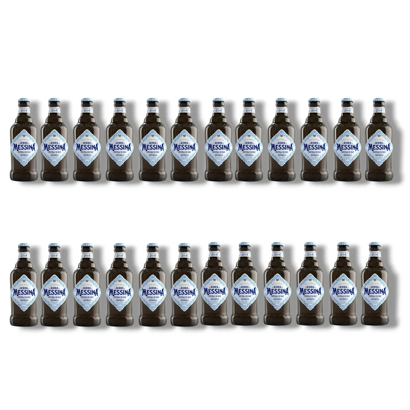 Birra Messina Cristalli di Sale 0,33l – Italienisches Lagerbier mit Meersalz