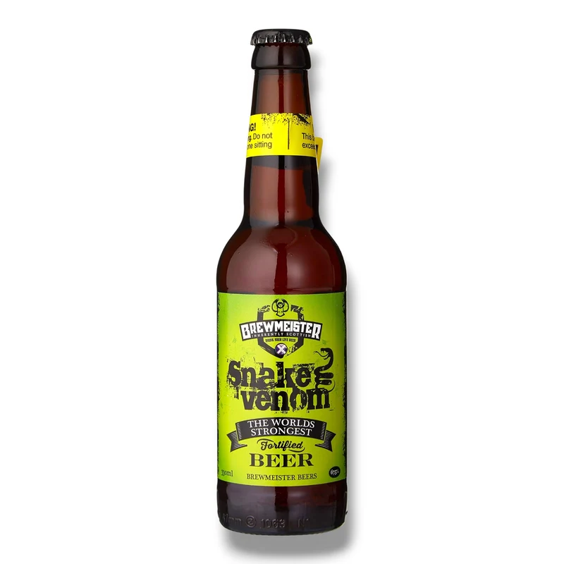 Brewmeister Snake Venom 330 ml – Strongest Fortified Beer 67,5 % Vol.