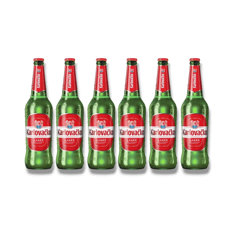 Karlovacko 0,33 l – Kroatisches Lagerbier 5,0 % Vol.