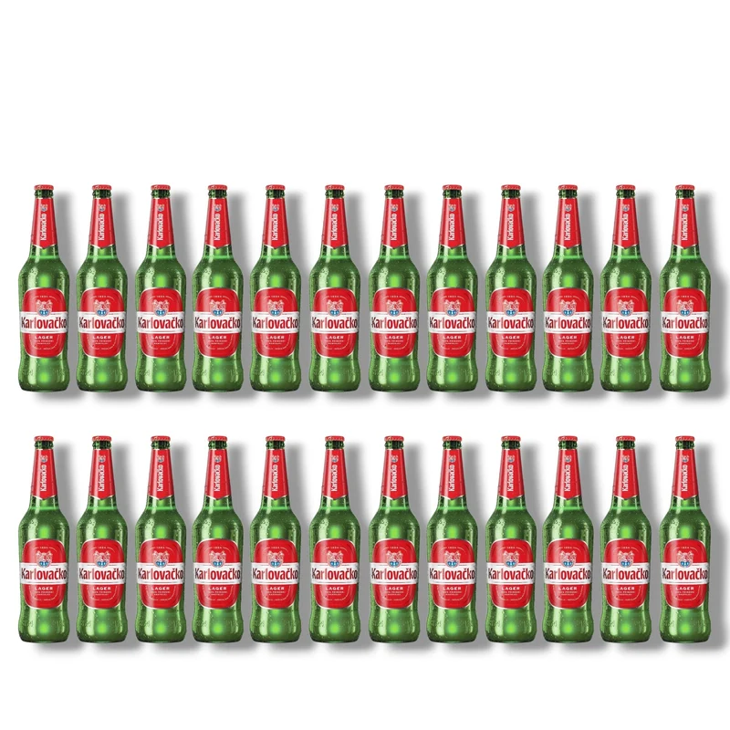 Karlovacko 0,33 l – Kroatisches Lagerbier 5,0 % Vol.