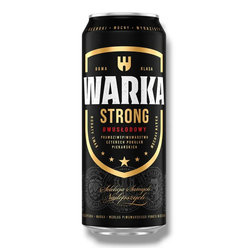 Warka Strong 0,5l – Polnisches Starkbier 6,3 % Vol.
