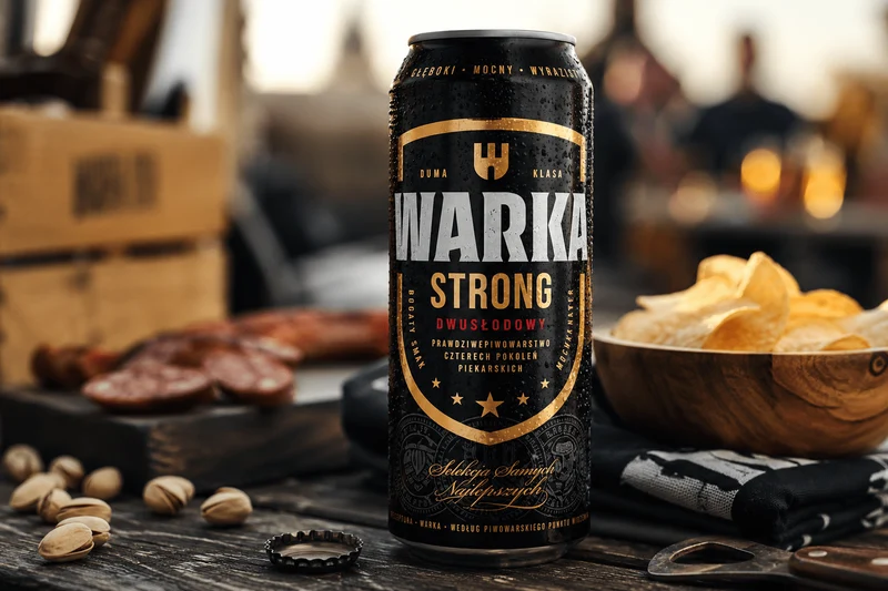Warka Strong 0,5l – Polnisches Starkbier 6,3 % Vol.