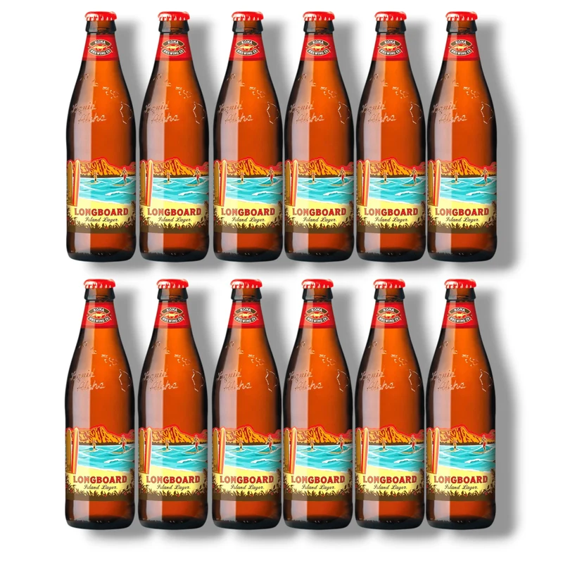 Kona Longboard Island Lager 0,35 l – Mildes Lagerbier mit tropischem Flair 4,6% Vol.