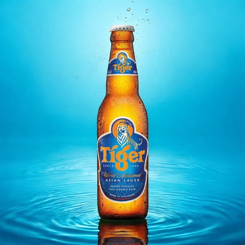 Tiger Beer Asien 0,33l- Das beliebte Bier aus Singapur mit 5,0% Vol.