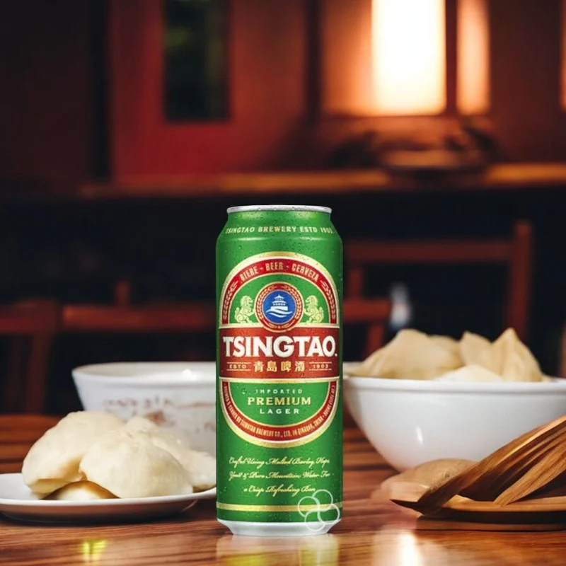 Tsingtao Lager 0,33l – Chinesisches Premium Lagerbier 4,7% Vol.