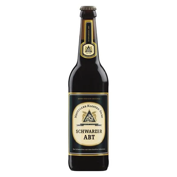 Neuzeller Kloster-Bräu Schwarzer Abt 0,5l - mit 3,9% Vol.