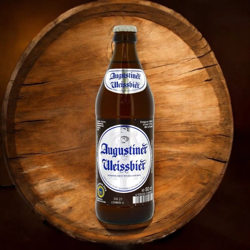 bayrisches Augustiner Bier Mix Augustiner Lager, Edelstoff und Weissbier