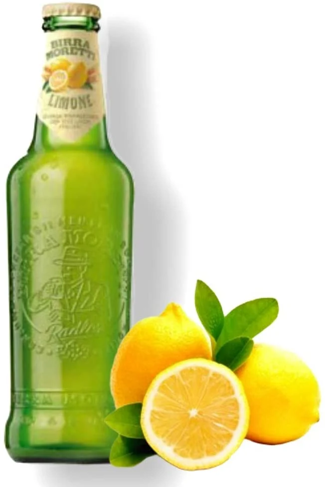 Birra Moretti Limone 0,3l -Erfrischendes italienisches Radler mit 1,3 % Vol.