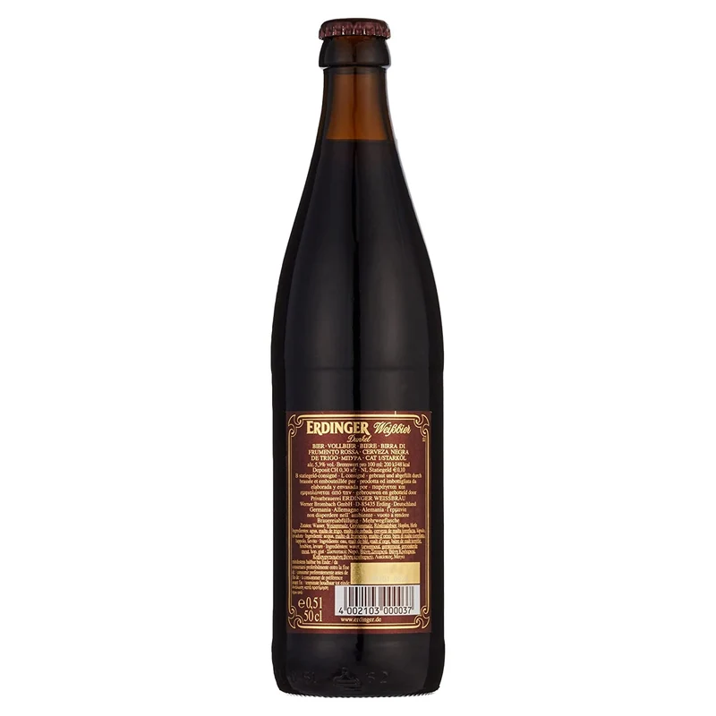 Erdinger Dunkel 0,5l – Dunkles Weißbier, 5,3 % Vol.