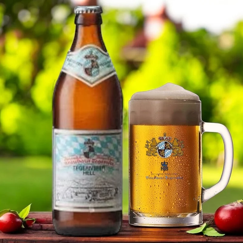 Tegernseer Hell 0,5l mit 4,8% Vol.