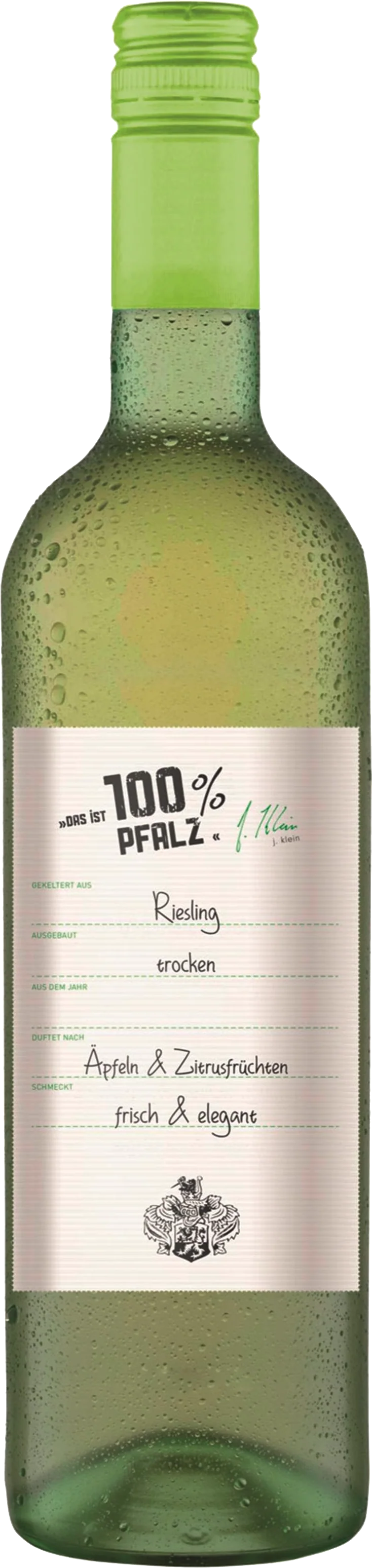 Das ist 100% Pfalz Riesling Trocken - 0,75 l
