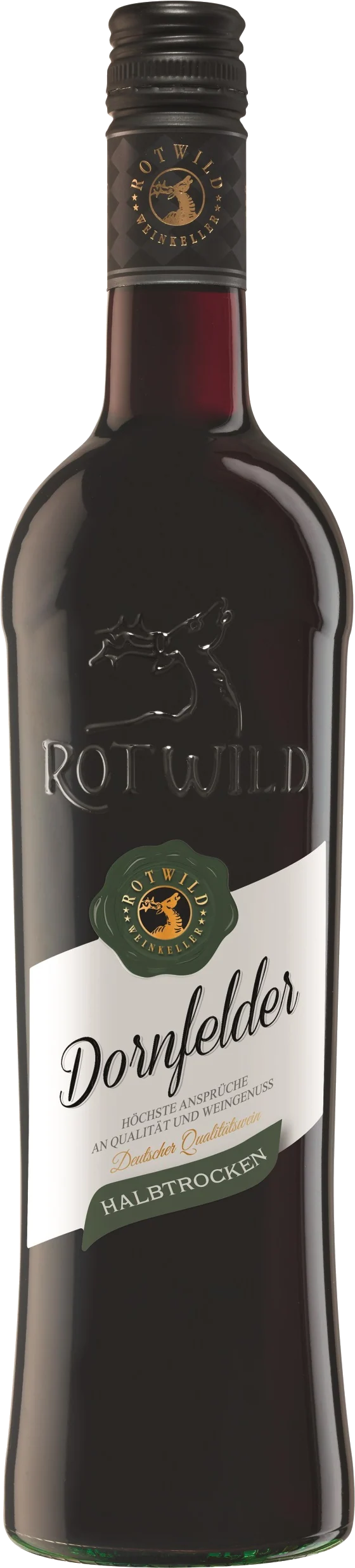 Peter Mertes Rotwild Dornfelder Halbtrocken - 0,75 l