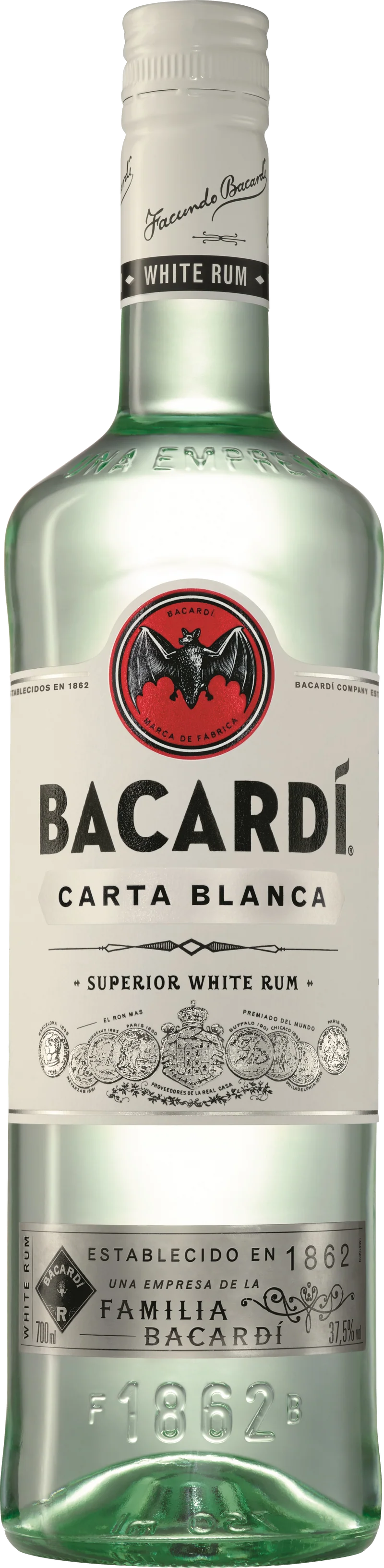 Bacardi Rum Carta Blanca 37,5% - 0,70 l