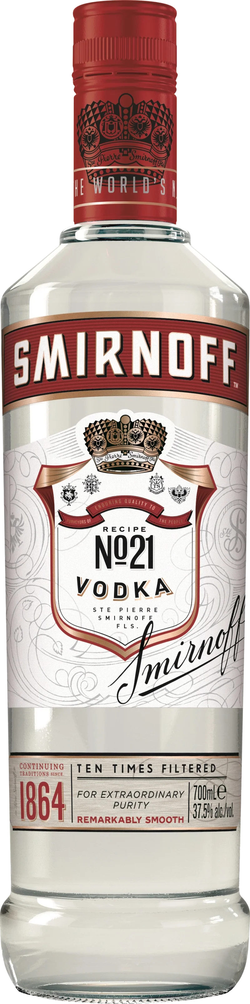 Smirnoff Red Label NO.21 37,5% - 0,70 l