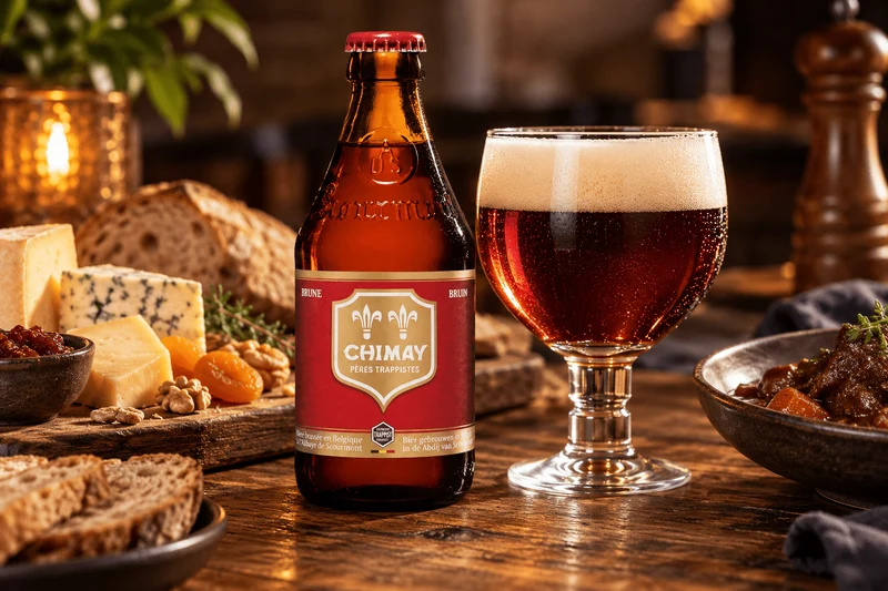 Chimay Rouge 0,33l– Belgisches Trappistenbier 7,0 % Vol.