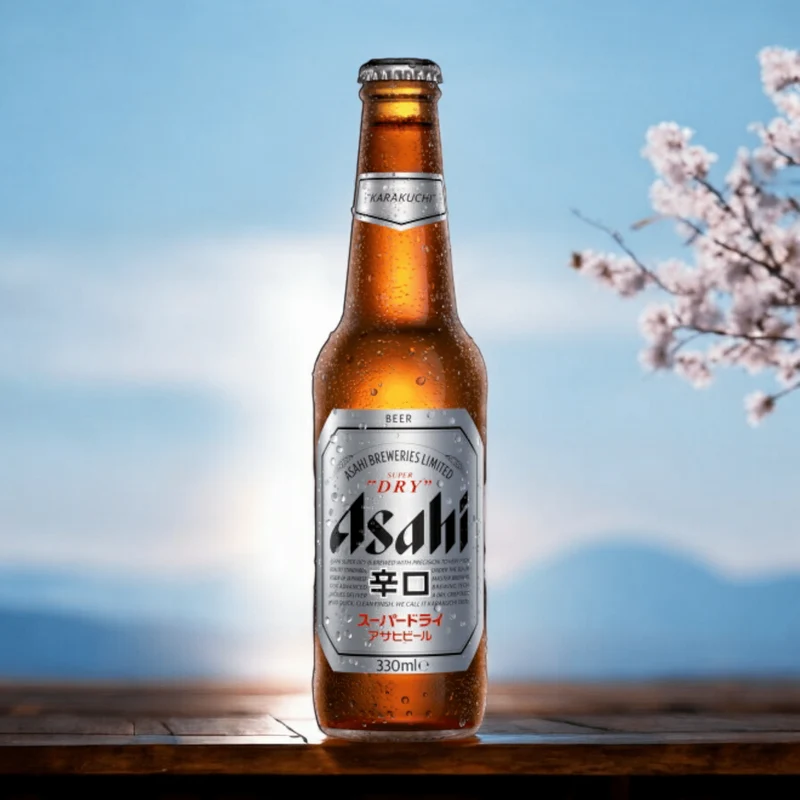 Asahi Super Dry 0,33l– Japanisches Lagerbier 5,0 % Vol.