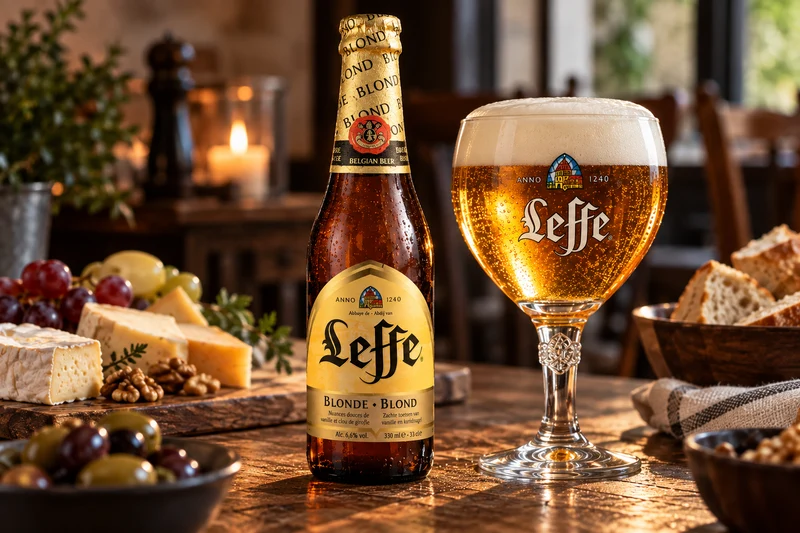 Leffe Blond 0,33l – Belgisches Abteibier 6,6 % Vol.