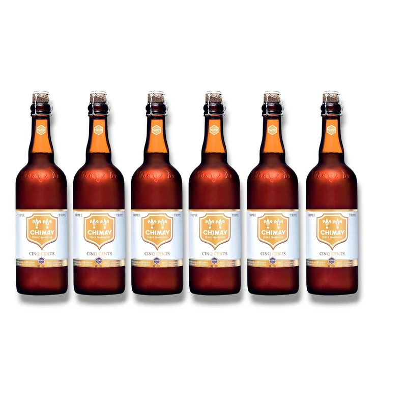 Chimay Cinq Cents 0,75l – Große Flasche Chimay Triple 8,0 % Vol.