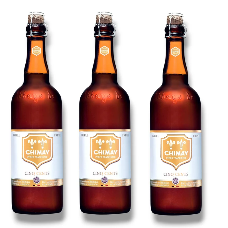Chimay Cinq Cents 0,75l – Große Flasche Chimay Triple 8,0 % Vol.